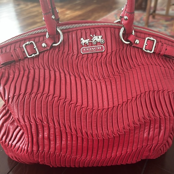 Coach Sophia Madison bag in Red - Picture 2 of 7